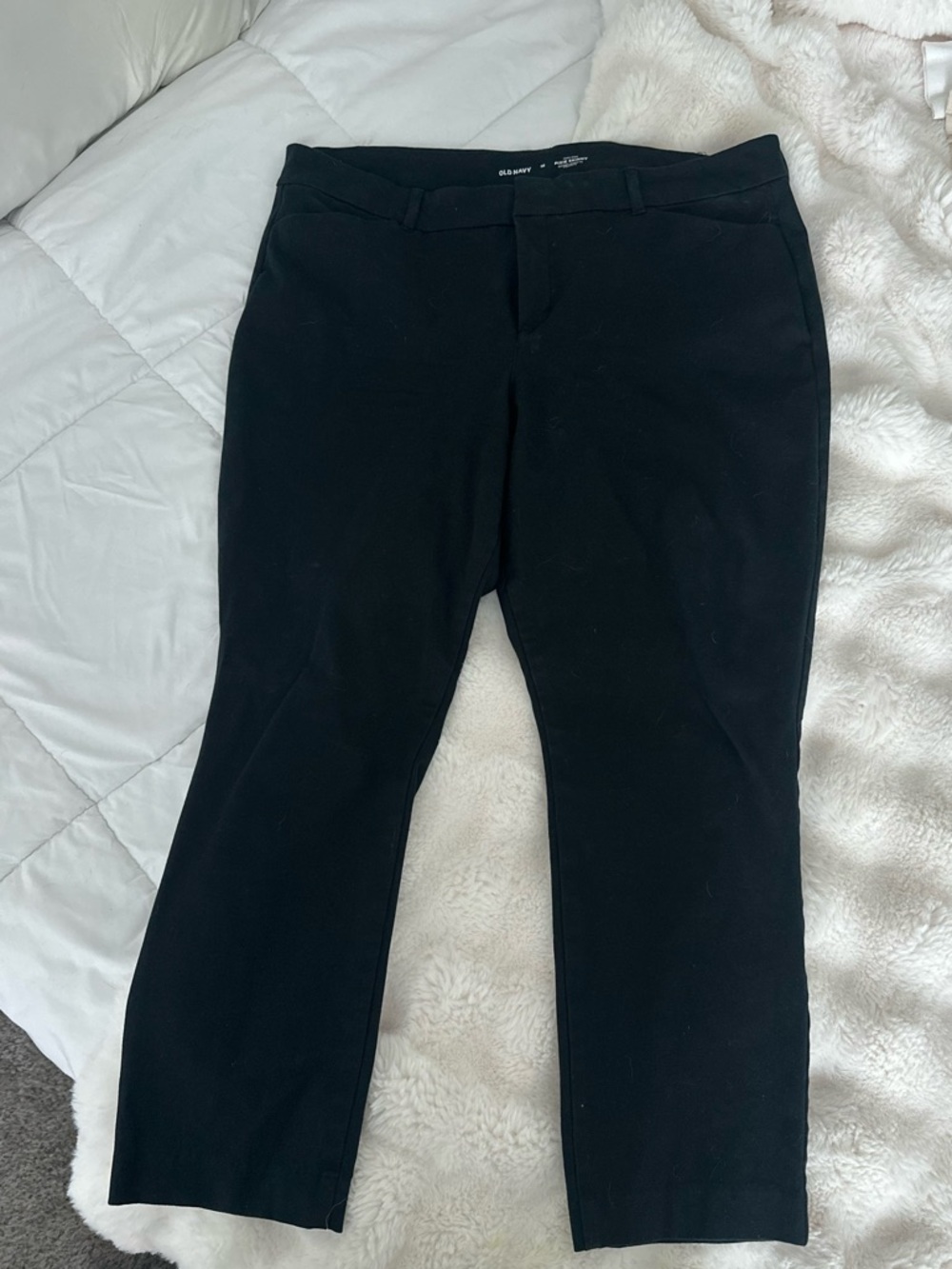 Old Navy Black Pixie Skinny High-Rise Pants